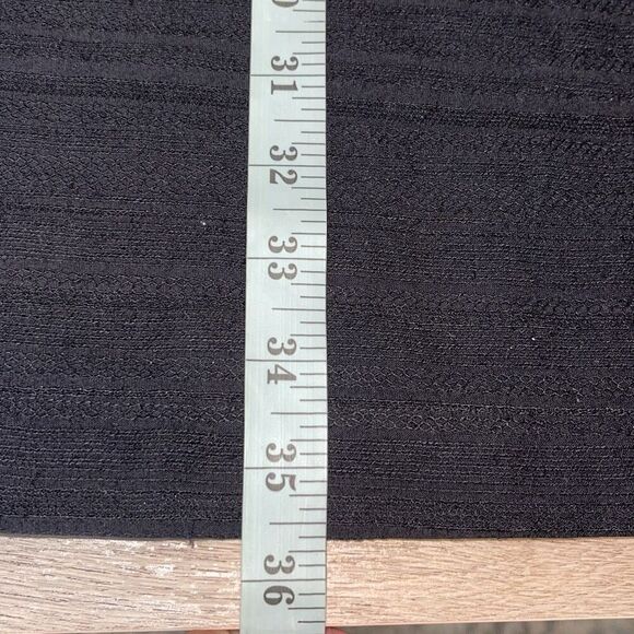 Acote Womens Ruffled Tie Neck Cap Sleeve Mini Fit & Flare Dress Black Size 0 (XS - Picture 7 of 9